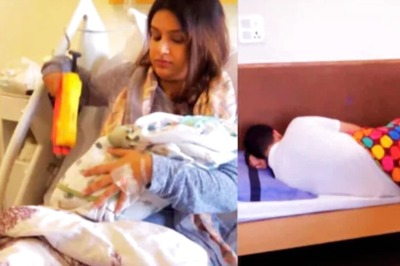 Watch: Woman Shoots Foam Dart At Husband To Keep Him Awake During Childbirth