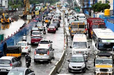 Pune: Moving Car Damaged As Iron Portion Falls From Metro Construction Site; No Causalities
