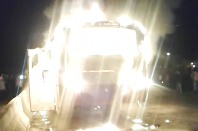 1 Killed, 4 Injured as KSRTC Bus Catches Fire