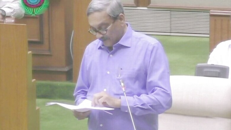 Discharged Form Hospital in Morning, Parrikar Presents Goa Budget in State Assembly in Afternoon