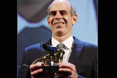 Israel's Lebanon, best film at Venice