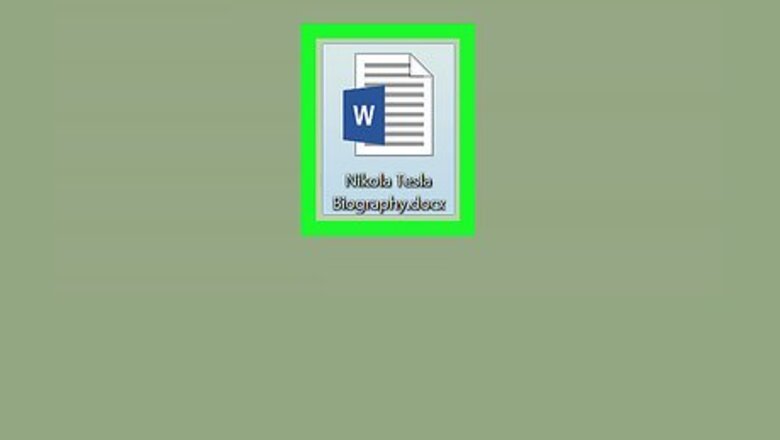 How to Indent in Word