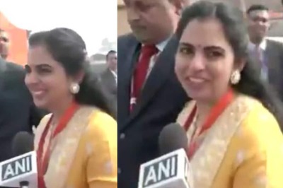 Isha Ambani Looks Pristine And Resplendent In Yellow As She Attends Ayodhya Ram Mandir Pran Pratishtha Ceremony With Husband Anand Piramal