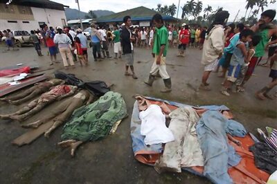 More than 270 dead in Philippines typhoon