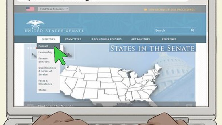 How to Contact U.S. Senators