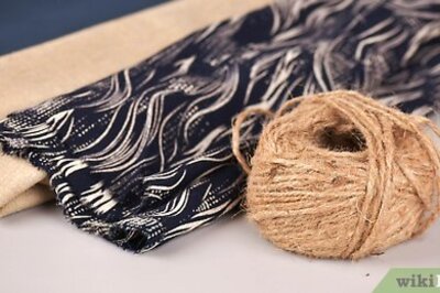 How to Make a Garland With Scrap Fabrics