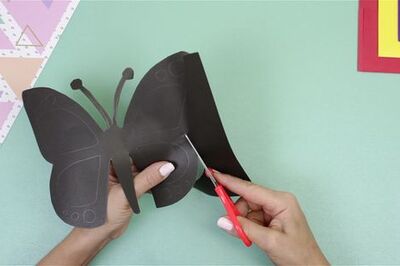 How to Make Tissue Paper Suncatchers With Contact Paper or Wax Paper