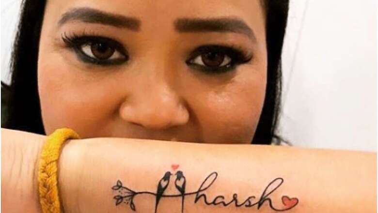 Bharti Singh Gets Inked for Husband Harsh Limbachiyaa's Birthday, See Pic of Her Tattoo
