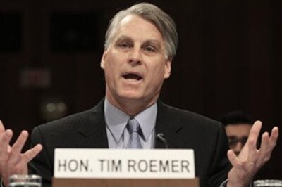 Scholar Timothy Roemer named as US envoy to India