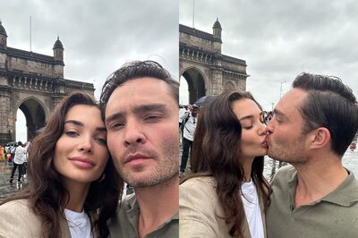 Amy Jackson Kisses Boyfriend Ed Westwick At Gateway Of India; Romantic Photo Goes Viral