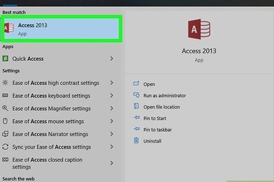 How to Make a Database Using MS Access