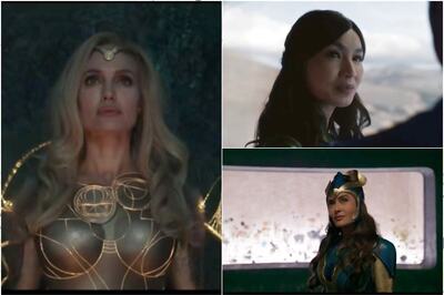 Marvel Drops First Teaser for 'Eternals,' Angelina Jolie, Gemma Chan Steal the Show