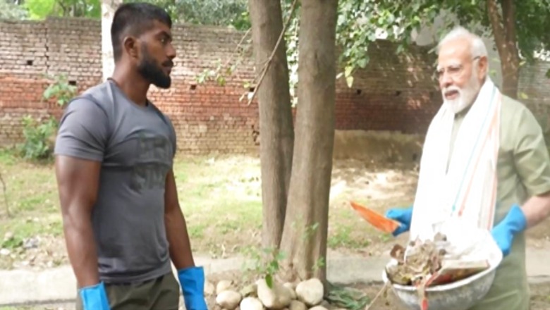 'I Should Sleep More...': PM As He Joins Swachhata Drive With 'Ram Ram Sareya Ne' Fame Ankit Baiyanpuriya