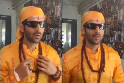 Kartik Aaryan Shoots for Bhool Bhulaiyaa 2 in Jaipur, Shares Video in His Ghostbuster Look