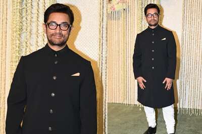 Proud Father Aamir Khan Radiates Classic Charm at Daughter Ira Khan's Wedding Reception; Watch Video