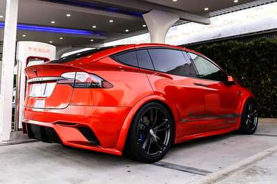 This Modified Tesla Model X is Going Viral For All the Right Reasons