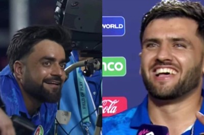 'You Shut up!': Fazalhaq Farooqi Reprimands Captain Rashid Khan For Gatecrashing His Interview
