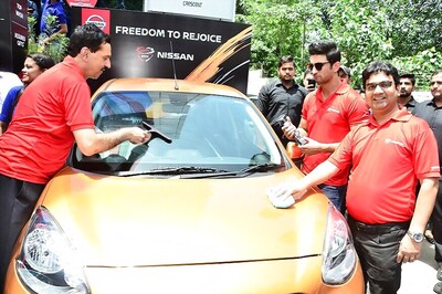 Nissan Launches Waterless Car Cleaning in India