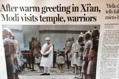 In pics: How Chinese media is covering Modi
