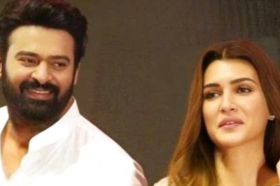 Throwback To The Time When Adipurush Actors Kriti Sanon And Prabhas Looked Lovely In Ethnic Ensembles