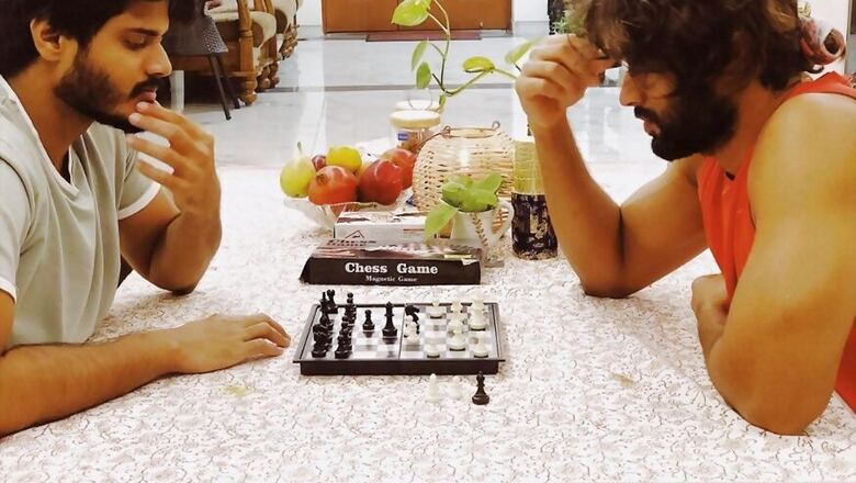 Vijay Deverakonda Playing Chess with Brother Anand is Social Distancing Done Right, See Pics