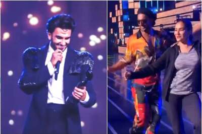 When Ranveer Singh and Madhuri Dixit Matched Steps on 'Chane ke khet mein'