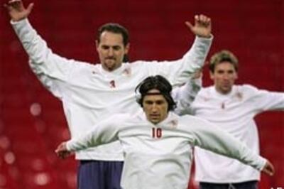 England play Croatia for a place in Euro 2008