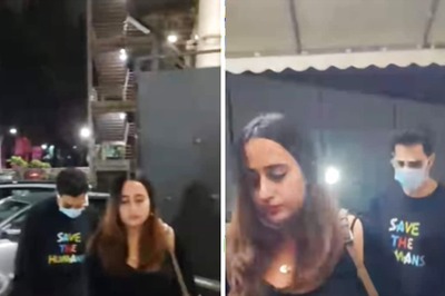 Varun Dhawan, Natasha Dalal Twin In Black As They Step Out For Movie Date