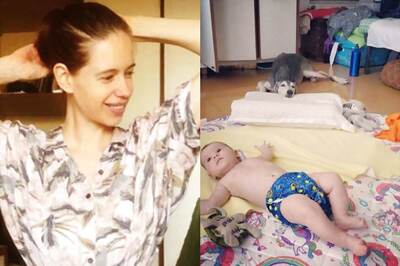 Kalki Koechlin 'Floors' All with Her Pic of Daughter Sappho And Pet