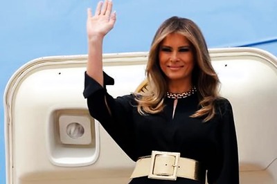 Melania Trump skips Headscarf as She Arrives in Saudi Arabia