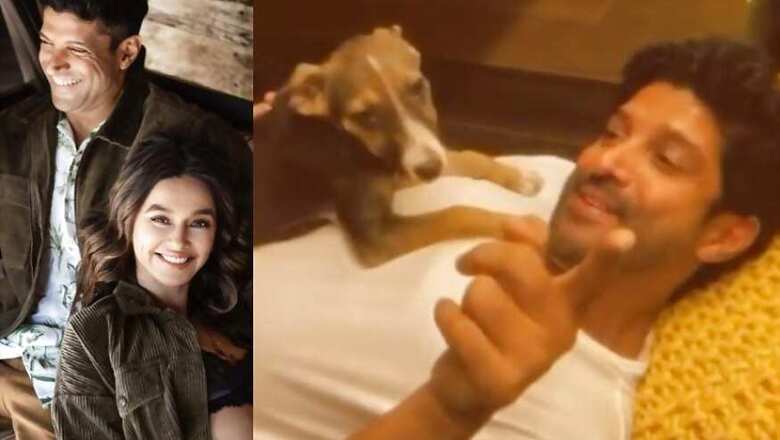 Farhan Akhtar is Having a 'Paw-some' Quarantine Time, Shibani Dandekar Shares Video