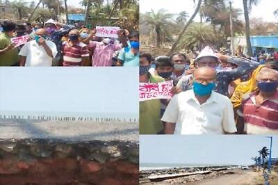 Villagers in East Midnapore Protest As four-Month-Old Sea Embankment Caves In