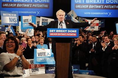 It's a Powerful New Mandate, Says Boris Johnson as Conservatives Win Parliamentary Majority