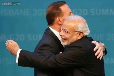 Hugs and handshakes: PM Narendra Modi much sought after at G20