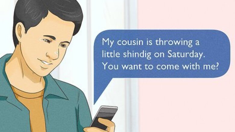 How to Ask a Girl to a Party over Text