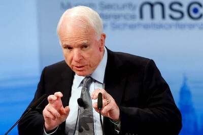 Senator Mccain Alleges Russia Cooperated With Syria in Chemical Weapons Attack