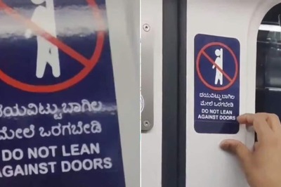 Man Peels off Tape Hiding Hindi Instructions in Bengaluru Metro, Video Divides Internet