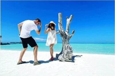 Taapsee Pannu and Rumoured Beau Mathias Boe Strike a Dancing Pose in the Maldives, See Pic