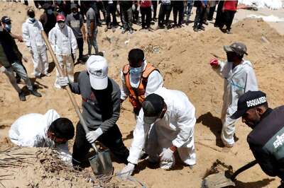 Mass Graves In Gaza? UN Calls For Probe After Palestinian Authorities Say They Exhumed Many Bodies From Hospital