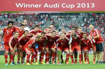 Bayern Munich beat Manchester City 2-1 to win Audi Cup