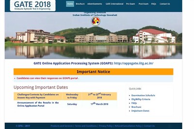 GATE 2018 Response Sheet released on gate.iitg.ac.in/, Answer Keys Expected Soon!