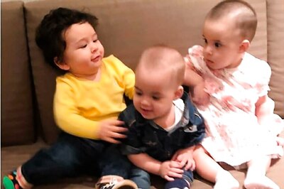 Taimur Ali Khan, Roohi and Yash Johar Are Finally In One Frame!