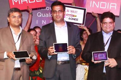 Karbonn unveils 3G Android tablet 'Agnee'