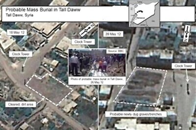 US publishes satellite images of Syria