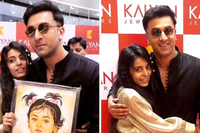 Watch: Ranbir Kapoor Hugs Fan Who Gifted Raha's Portrait