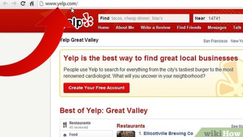 How to Delete a Location from the Search Bar on Yelp