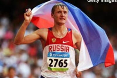 Borchin takes Russia's maiden gold in men's 20km walk