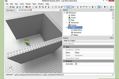 How to Make a VIP T‐Shirt Door on Roblox