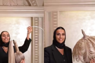 Video Of Woman's Umbrella-like Hairstyle Leaves Internet Impressed