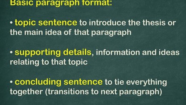 How to Teach Paragraph Writing